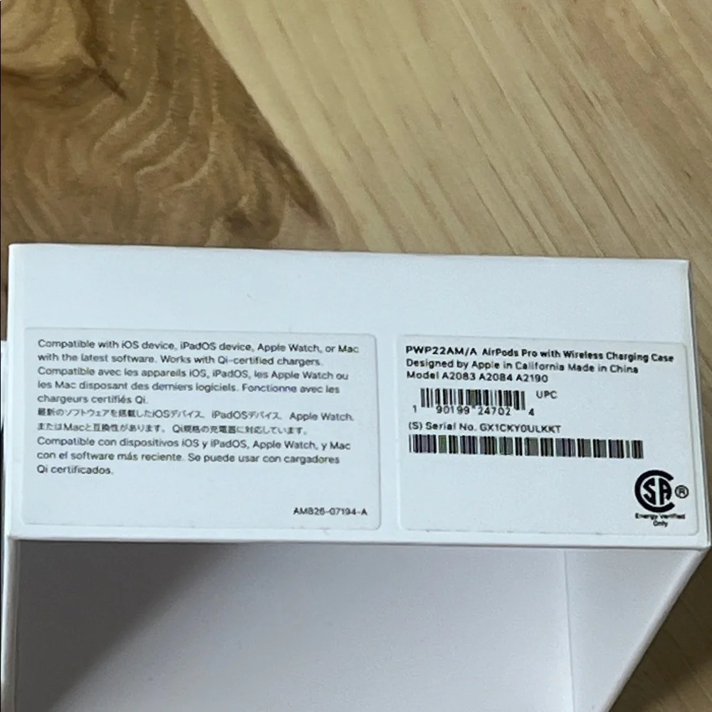 Apple AirPods Pro 1st Gen - Customized Charger, Includes Earbuds with Issues